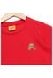 Camiseta Manga Longa Infantil Rolú Intenso Vermelho - Marca Confecções Rolu