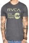 Camiseta RVCA Alsweiler Cinza Escuro - Marca RVCA
