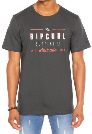 Camiseta Rip Curl Platform Cinza