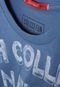 Camiseta Colcci Fun Menino Escrita Azul - Marca Colcci Fun