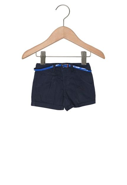 Short Marisol Menina Azul - Marca Marisol