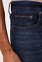 Bermuda Jeans Tommy Hilfiger Reta Estonada Azul - Marca Tommy Hilfiger