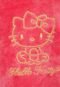 Calça Hello Kitty Bordado Brilho Coral - Marca Hello Kitty