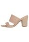 Tamanco Capodarte Lasercut Nude - Marca Capodarte