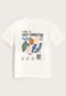 Camiseta Infantil Hering Kids Cool Vibes Branca - Marca Hering Kids