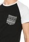 Camiseta Rock&Soda Raglan Grafite/Branca - Marca Rock&Soda