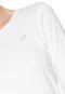 Camiseta Asics Core Running Pa Ls Tee Branca - Marca Asics