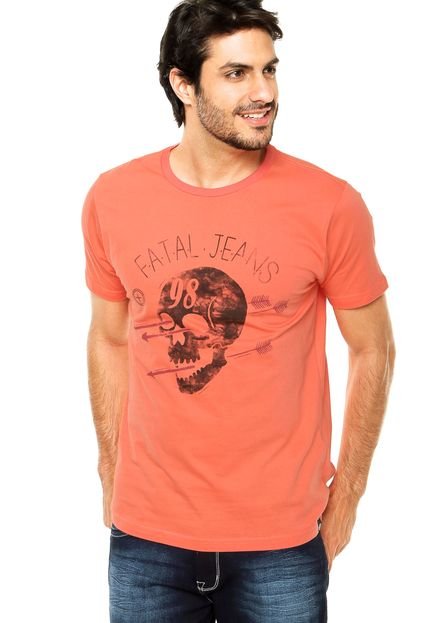 Camiseta Fatal Estampada Coral - Marca Fatal Surf