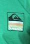 Camiseta Quiksilver Outlyer Verde - Marca Quiksilver