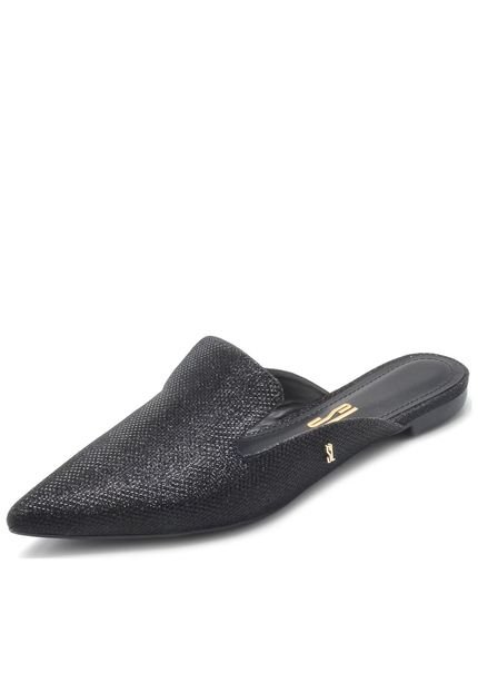 Mule Santa Lolla Lurex Preto - Marca Santa Lolla