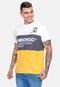 Camiseta Onbongo Blocks Amarela Mostarda - Marca Onbongo