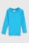 Camiseta Tip Top Infantil Proteção Uv Azul - Marca Tip Top