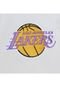 Jaqueta Mitchell & Ness City Collection Lightweight Satin Los Angeles Lakers Branca - Marca Mitchell & Ness