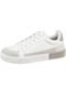 Tenis Casual Feminino Gigil Flat Recortes Sola Detalhe Branco - Marca Gigil