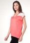 Blusa Pop Touch Renda Laranja - Marca Pop Touch