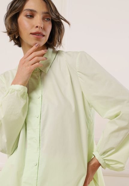 Camisa Le Lis Blanc Deux Lisa Verde - Marca LE LIS