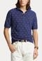 Camisa Polo Polo Ralph Lauren Reta Estampada Azul - Marca Polo Ralph Lauren