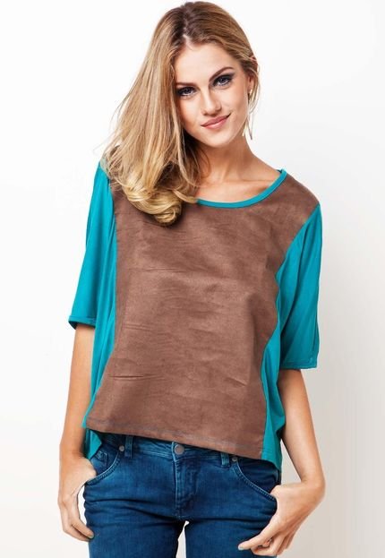 Blusa FiveBlu Neverland Azul - Marca FiveBlu