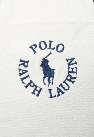 Bolsa Polo Ralph Lauren Transversal Off-White