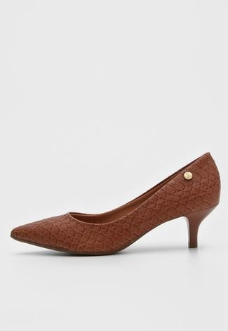 Sandália DAFITI SHOES Croco Caramelo - Compre Agora