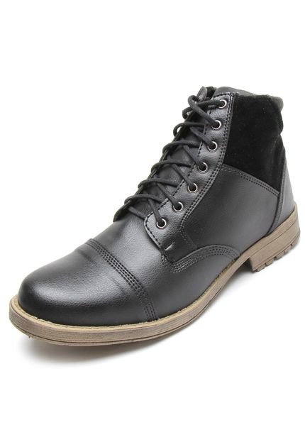 Bota Coturno Dafiti I.D.Choham 35060 Preta - Marca DAFITI I.D.