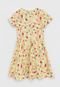 Vestido Malwee Kids Infantil Estrelas Amarelo - Marca Malwee Kids