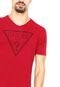 Camiseta Guess Logo Vermelha - Marca Guess