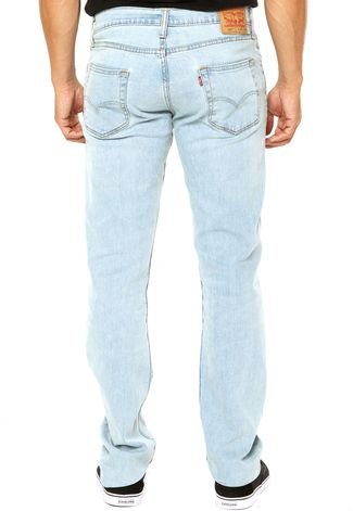 Calça Jeans Levis 504 Reta Azul