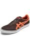 Tênis Couro Asics Top Spin Suede Marrom - Marca Asics