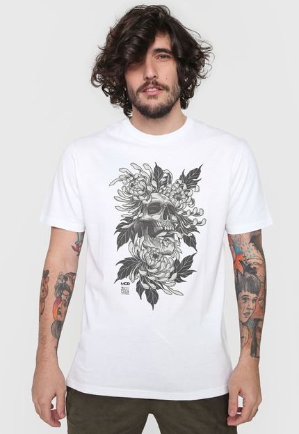 Camiseta MCD Crisantemo Branca - Marca MCD