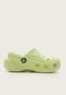 Babuche Infantil Crocs Liso Verde - Marca Crocs