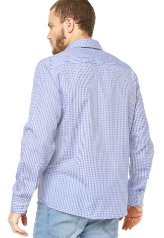 Camisa Casual Lemon Grove Listras Azul