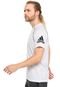 Camiseta adidas Raglan Branca - Marca adidas Performance
