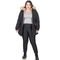 Jaqueta Parka Feminina Dupla Face Nylon Plus Size Com Capuz - Marca Zafina