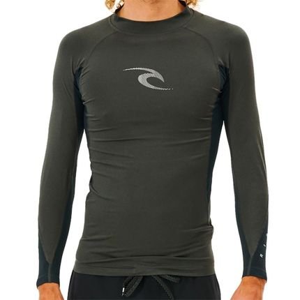 Camiseta Surf Rip Curl Manga Longa Waves UV SM23 Black Marble - Marca Rip Curl