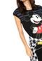 Vestido Cativa Curto Mickey Preto - Marca Cativa Disney