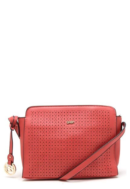 Bolsa Tiracolo Gash Lasecut Coral - Marca Gash