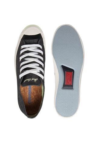 Tênis Couro Converse Jack Purcell Cinza