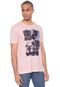 Camiseta Calvin Klein Jeans Lettering Rosa - Marca Calvin Klein Jeans