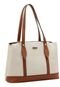 Bolsa Feminina Chenson Duo Matelasse Nude - Marca Chenson