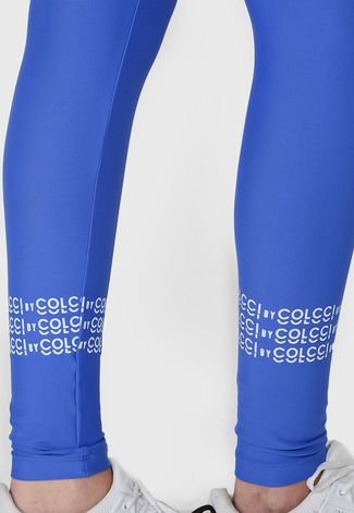 Legging Colcci Fitness Running Azul
