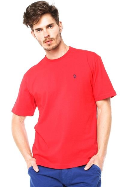 Camiseta U.S Polo Basic Vermelha - Marca U.S. Polo