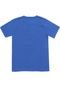 Camiseta Extreme Menino Frontal Azul - Marca Extreme