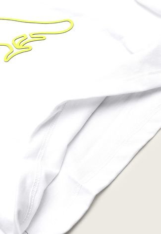 Camiseta Infantil Reserva Mini Pica-Pau Branca