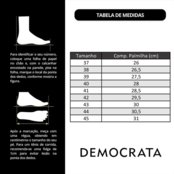 Tênis De Couro Democrata Masculino Denim Joe Ultra Light 526101 - Marca Democrata