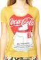 Camiseta Coca cola jeans Amarela - Marca Coca-Cola Jeans