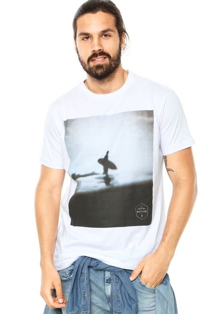 Camiseta Local Motion Big Foot Branca - Marca Local Motion