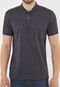 Camisa Polo Colcci Reta Logo Grafite - Marca Colcci