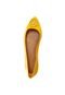Sapatilha Dumond Injetada Logo Bico Fino Amarelo - Marca Dumond