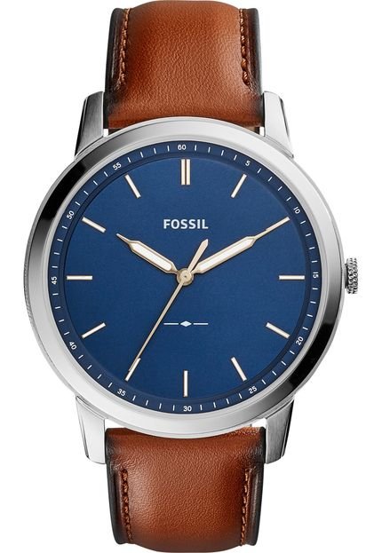 Relógio Fossil FS53040AN Prata - Marca Fossil
